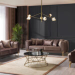 Almira Kahve Koltuk Takımı