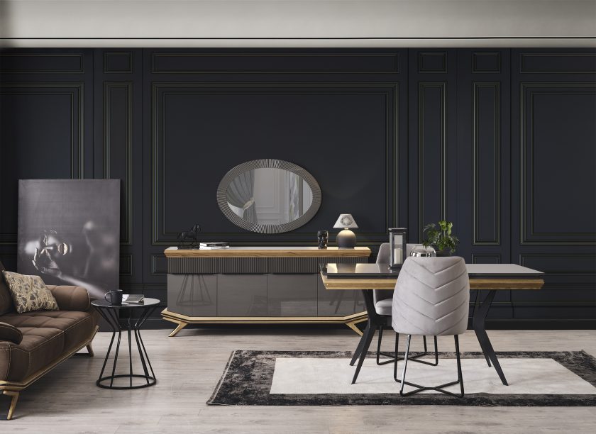 Grand Ahşap Yemek Odası Takımı - Görsel 4