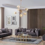 Almira Antrasit Koltuk Takımı