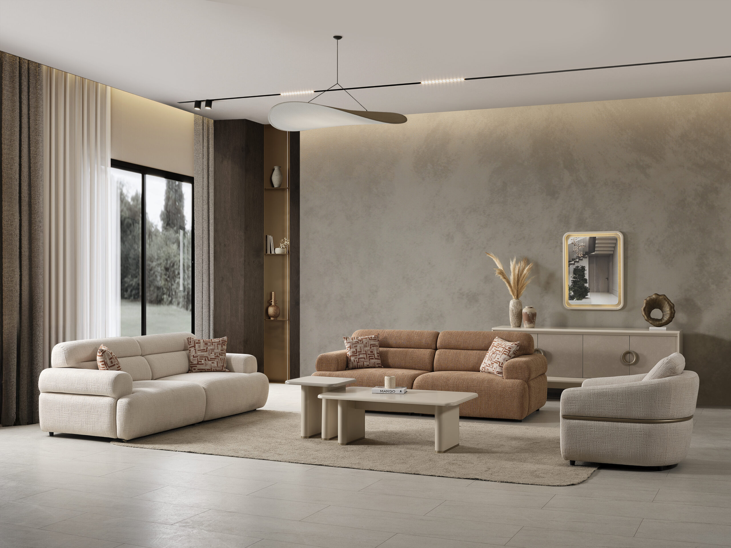 NEK-18661 copy Luna Koltuk Takımı - Görsel 1