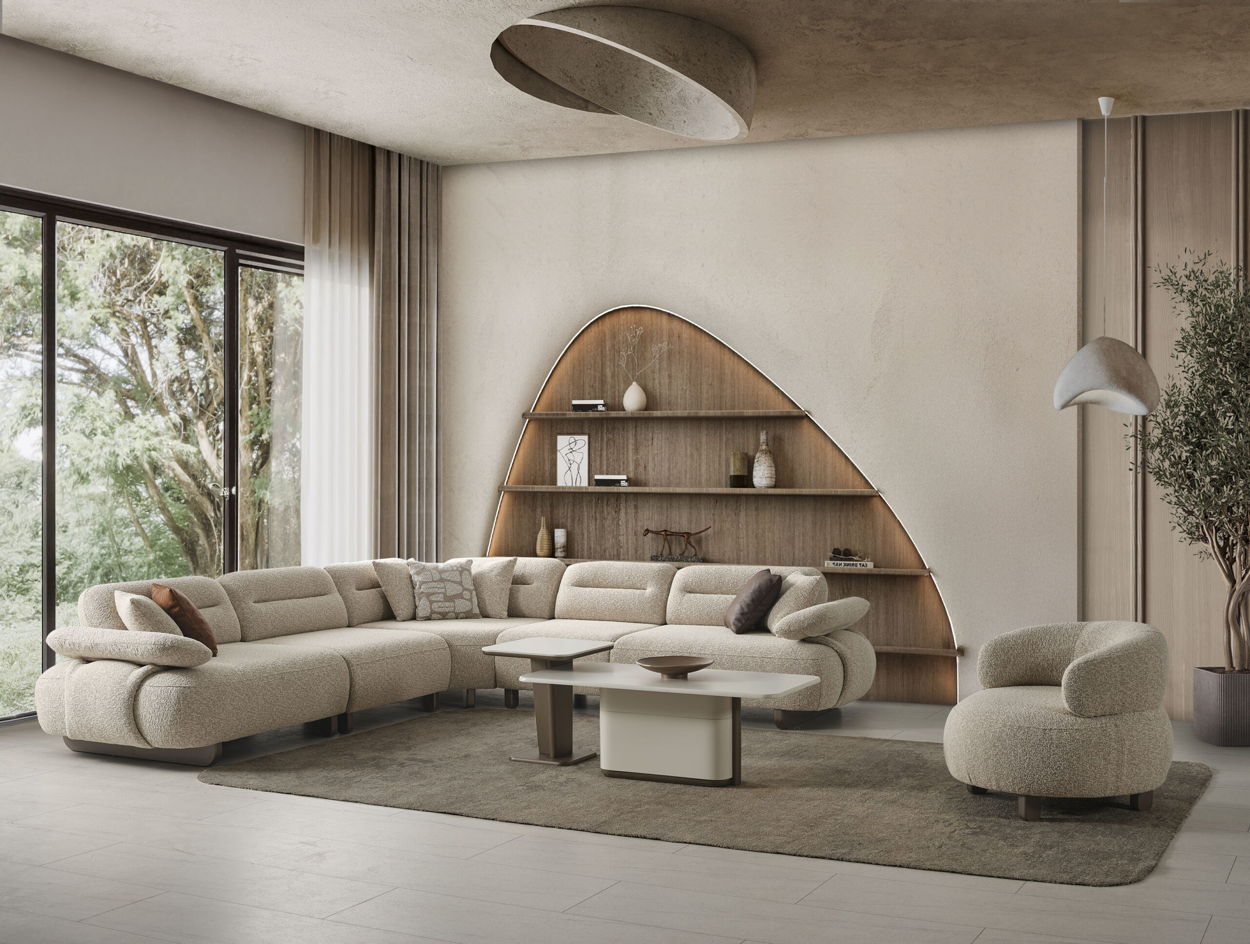 NEK-12874 Vega Köşe Koltuk - Görsel 1